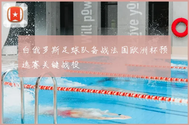 白俄罗斯足球队备战法国欧洲杯预选赛关键战役
